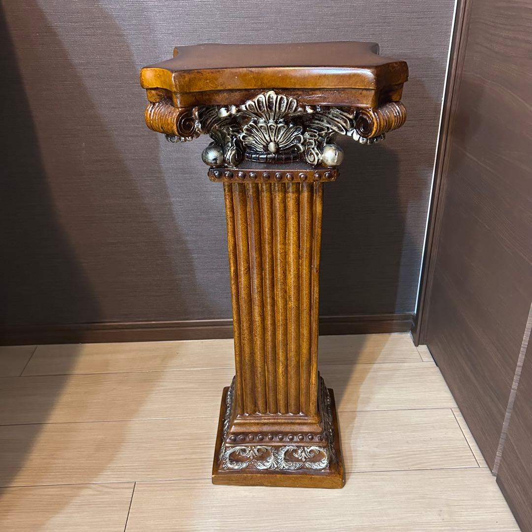 【美品】アンティーク　ロココ調　花台