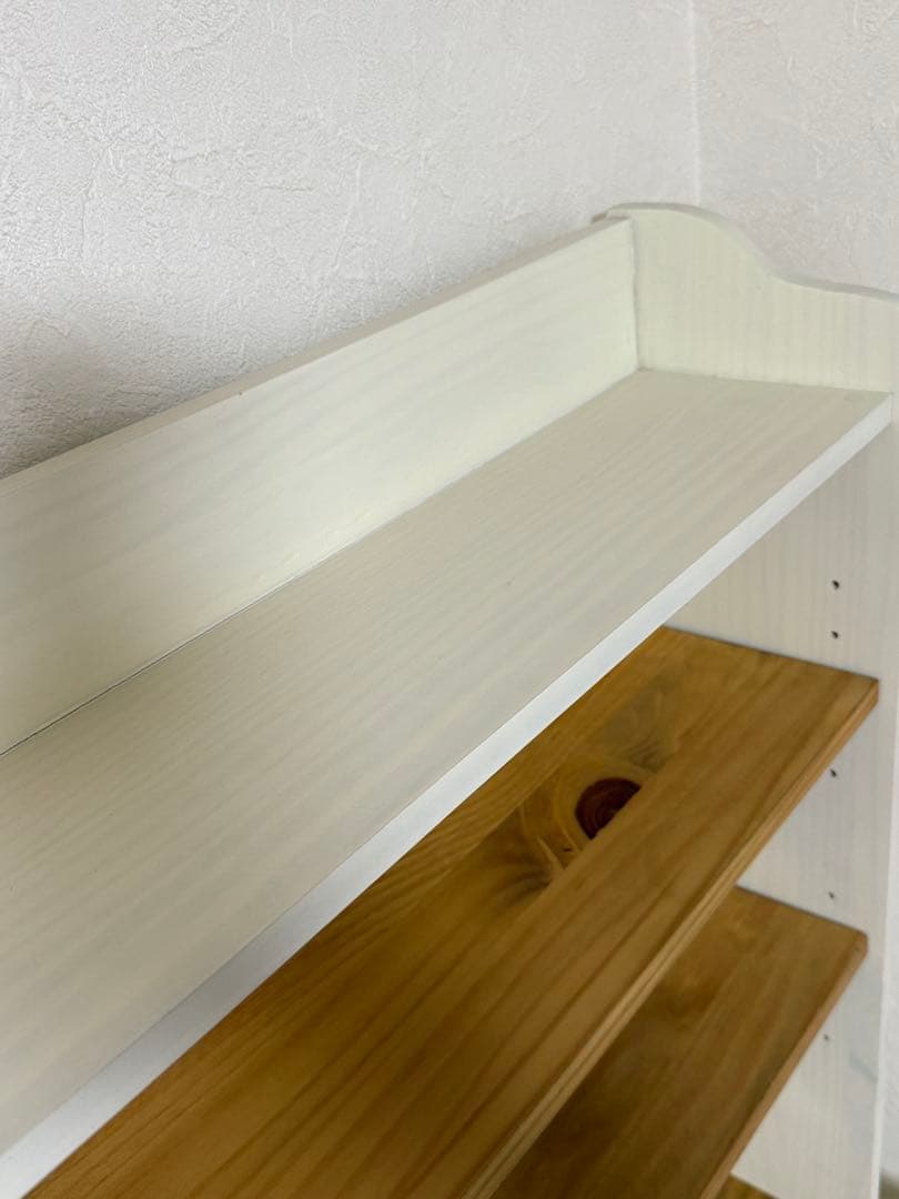 木製 ダストボックス付き 食器棚 カップボード ナチュラルカントリー