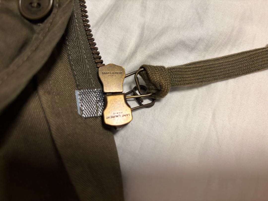 SAINT LAURENTラクーンファーモッズコート　サンローラン　パリ