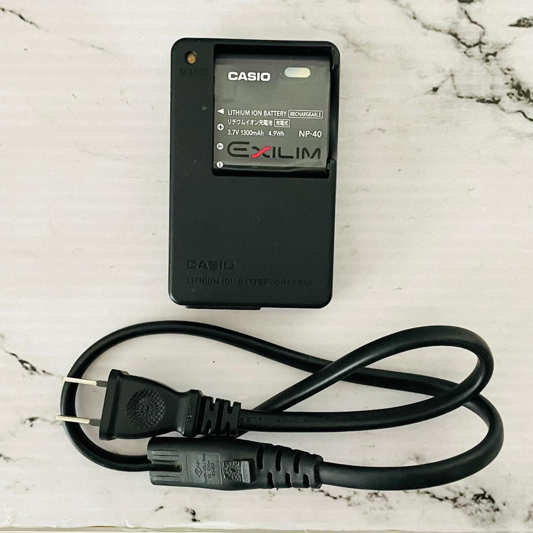 【美品】CASIO EXILIM EX-Z400 ピンク 一式セット 新品SD付