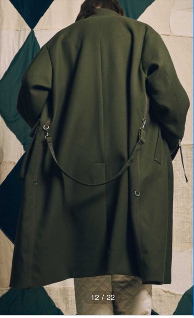 MAISON SPECIAL プライムオーバータイロッケンミリタリーコート