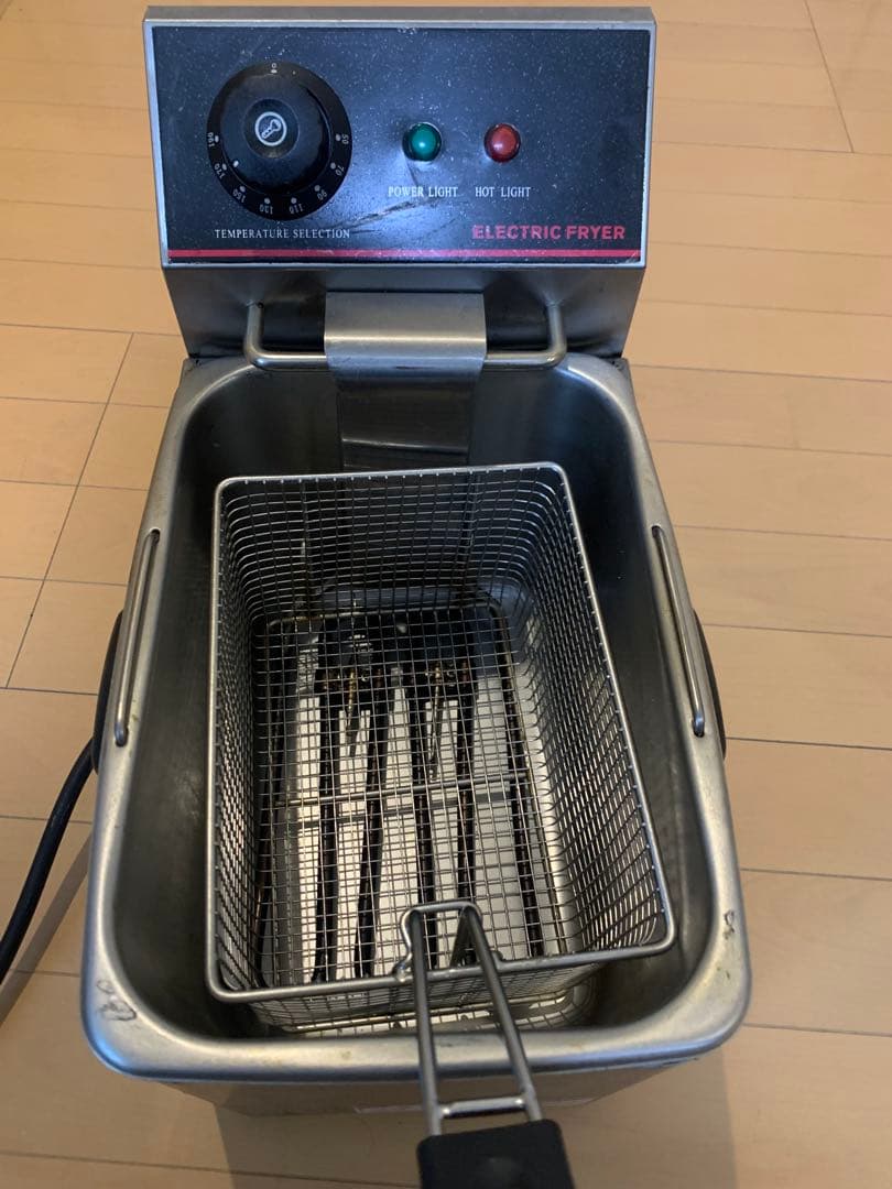 大容量　電気フライヤー