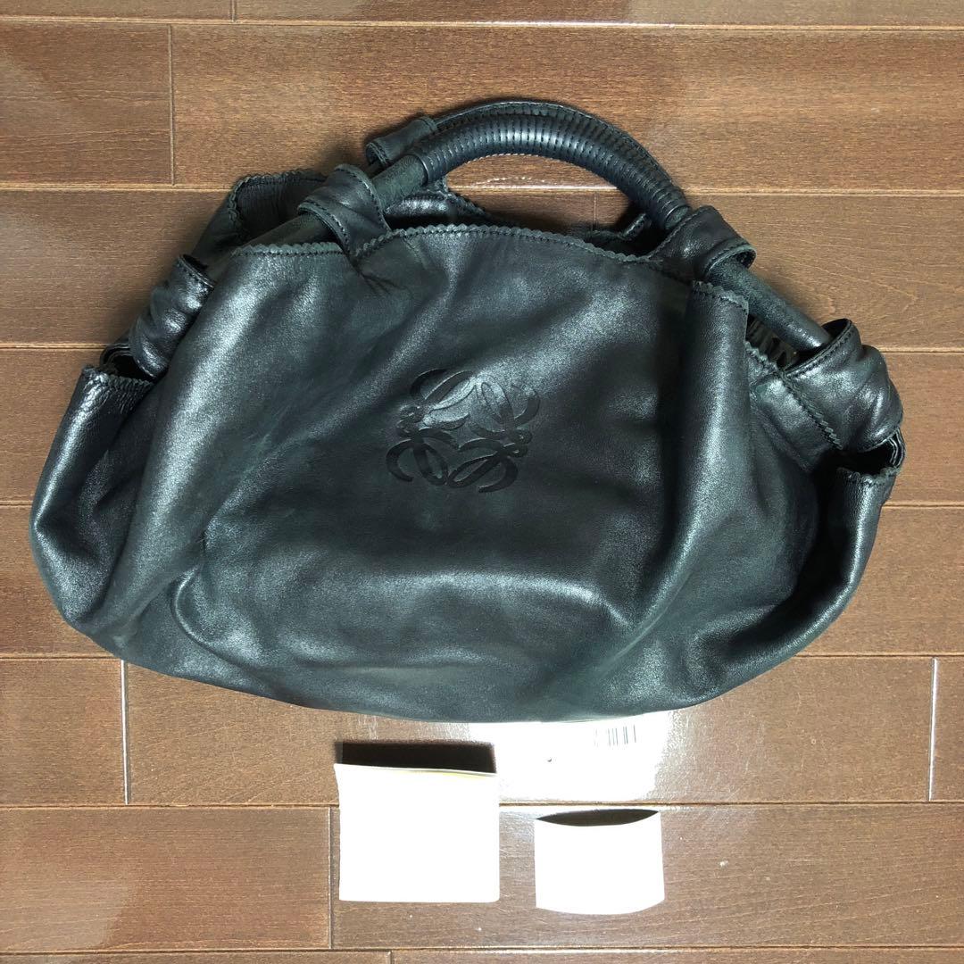 ロエベ　ナッパアイレ　黒