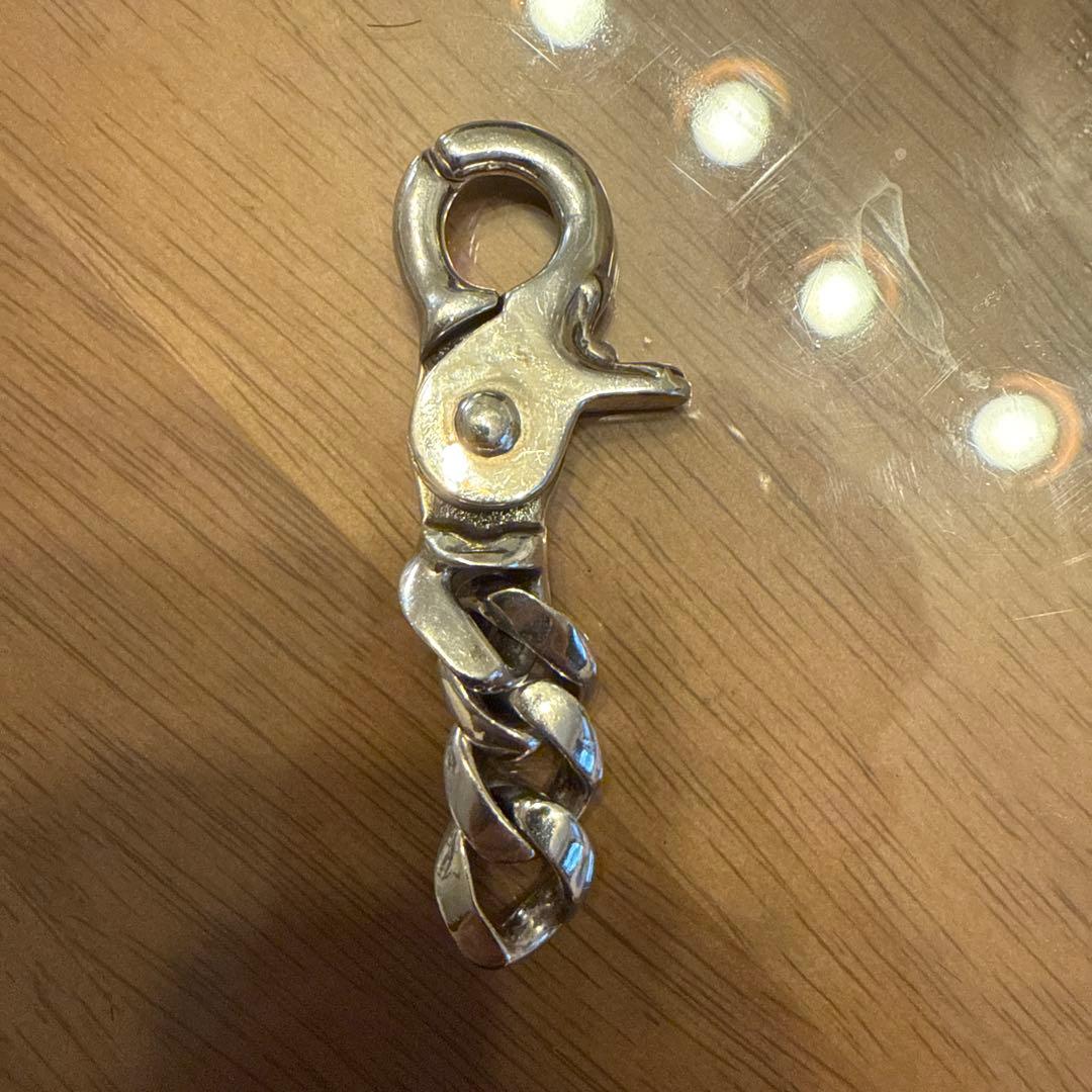 キークリップ　キーリング　シルバー925 フレア