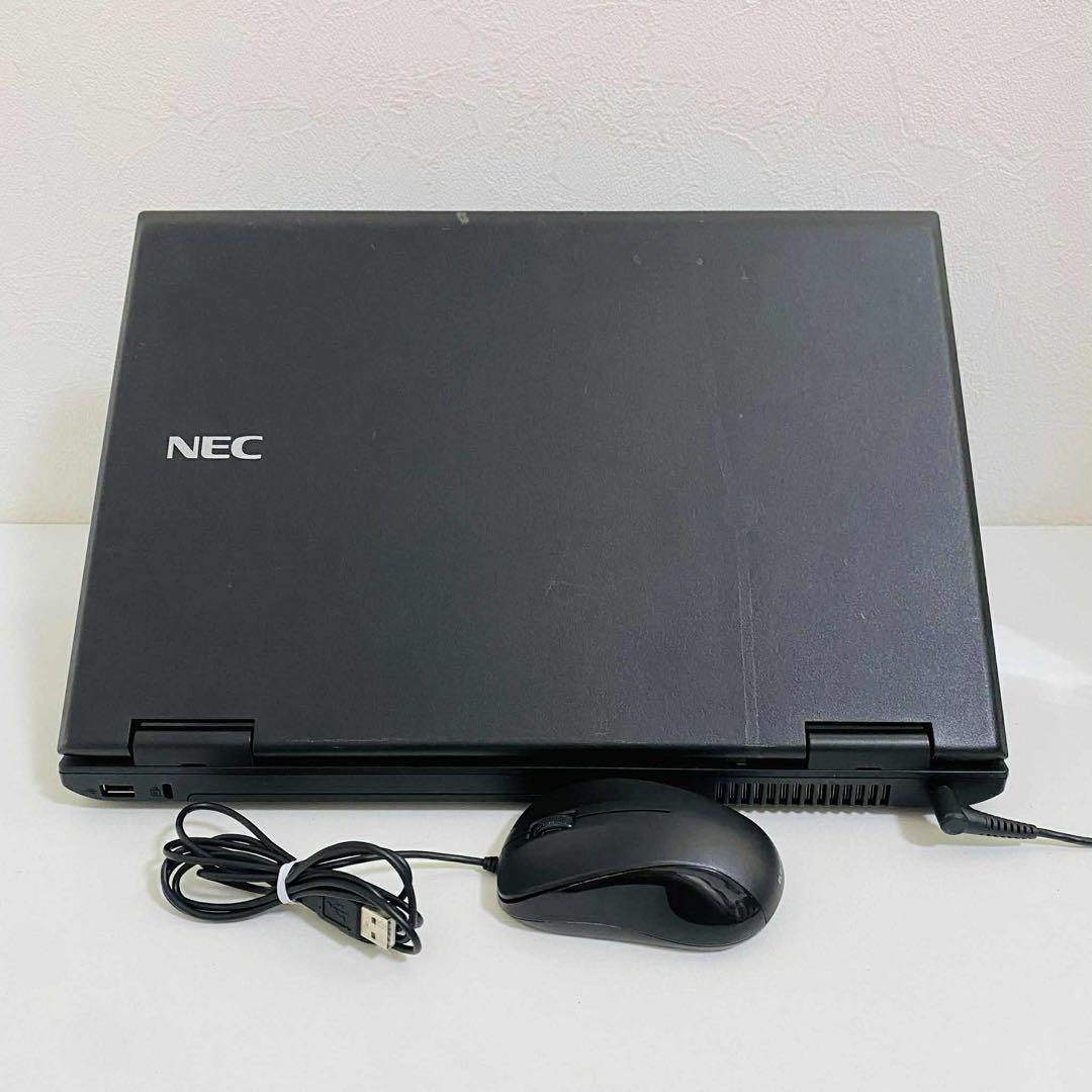 Y62 NECノートパソコンSSD高速 Windows11オフィス2024付き