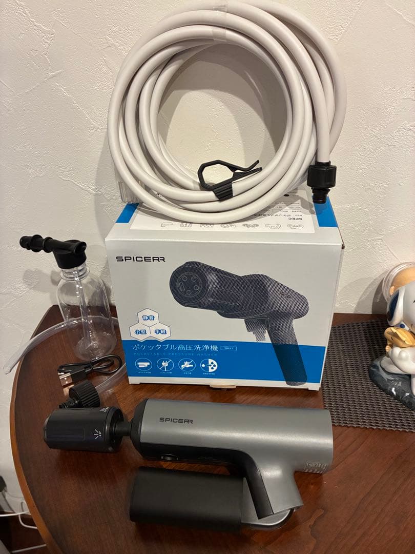 最終価格　　SPICERR スパイサー ポケッタブル高圧洗浄機 SWU-201