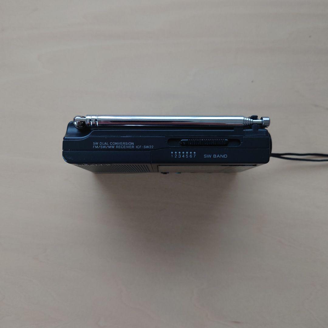 s*9様 SONY ICF-SW22 SW MW FMポータブルラジオ