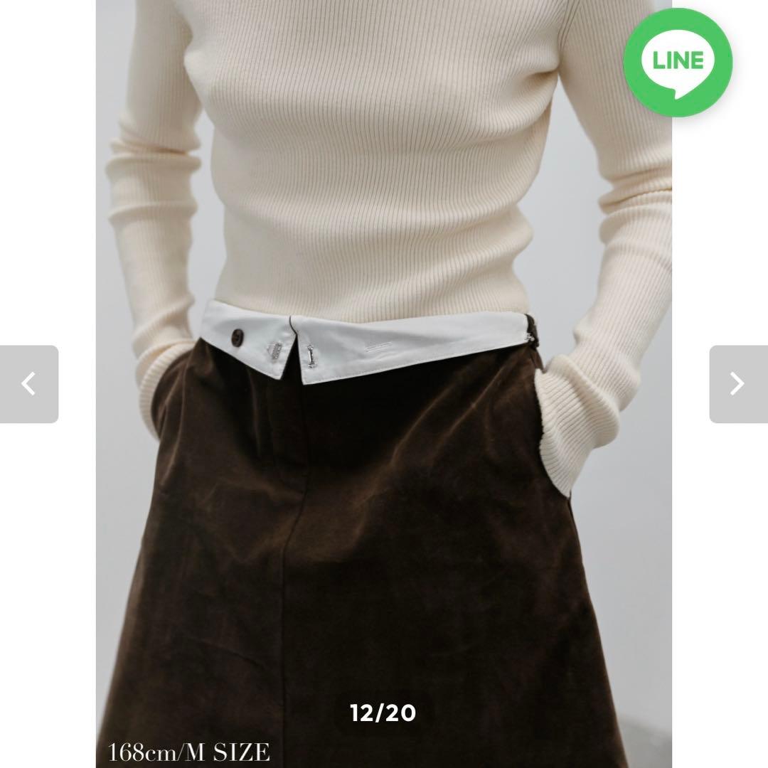 スカート katrin tokyo suede mini skirt