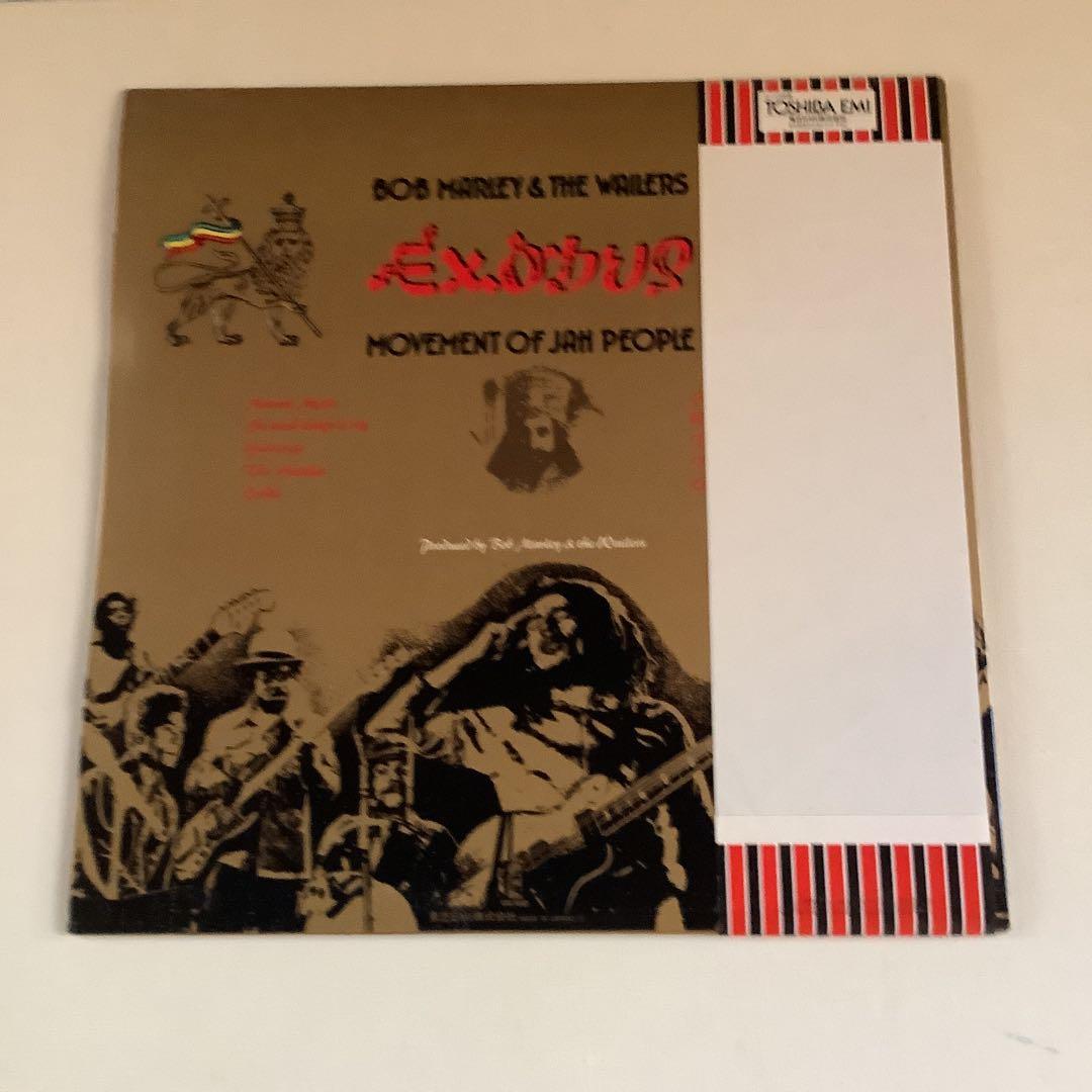 美品ボブ•マーリィ 日本盤帯付レコード『エクソダス』