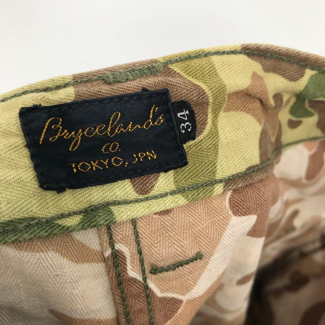 ブライスランズ　カーゴパンツ　34　ハンターカモ　迷彩