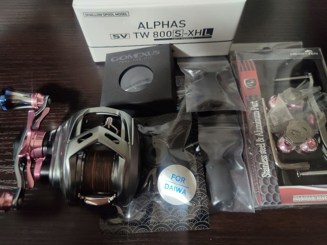 ダイワ アルファス SV TW 800S-XHL カスタム品 美品