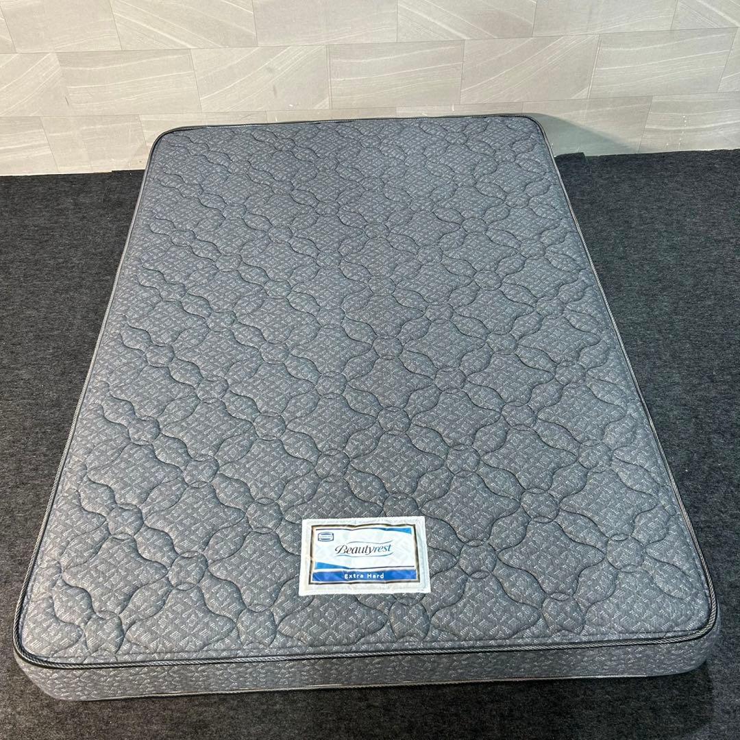 Simmons マットレス ダブル エクストラハード ニット生地 d3643