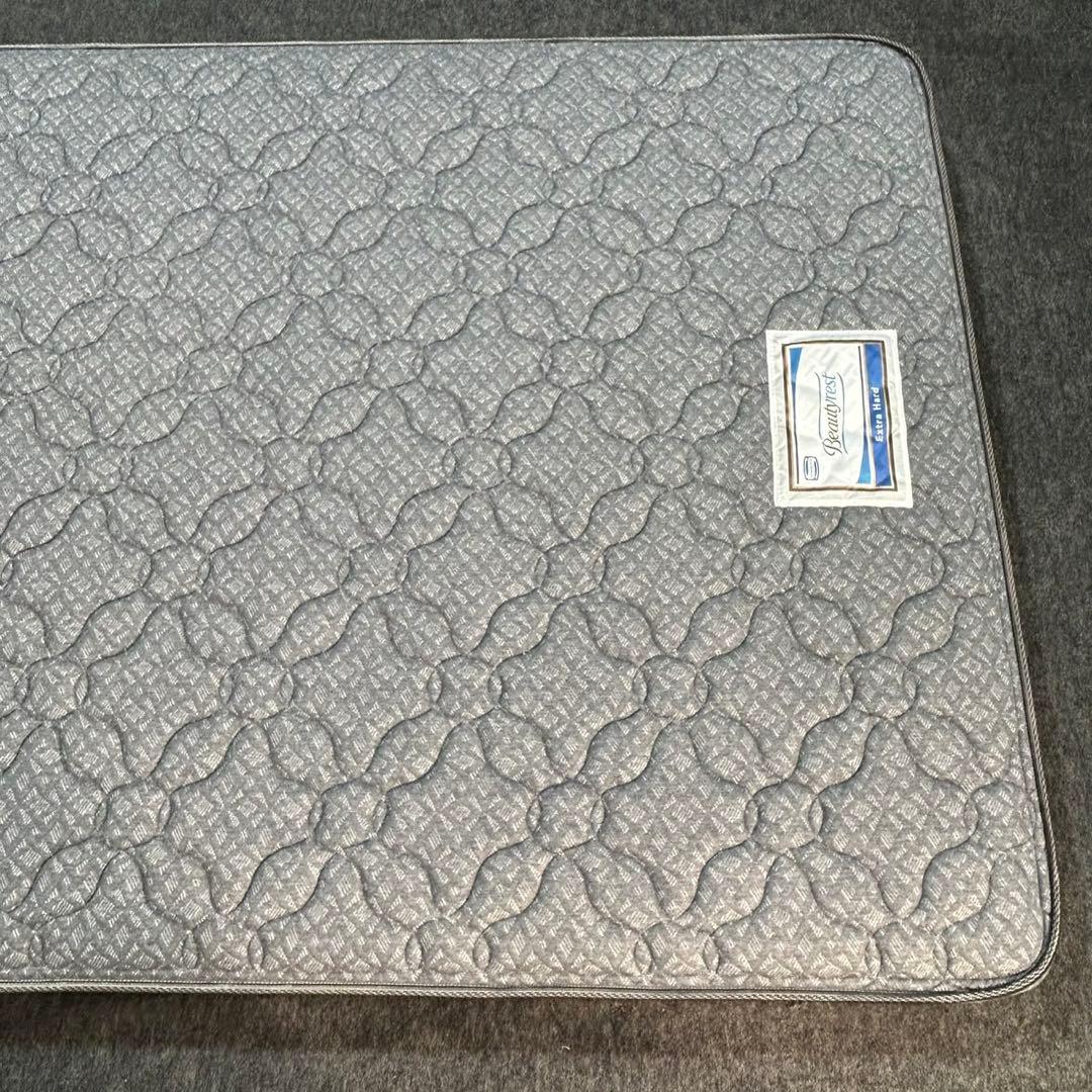 Simmons マットレス ダブル エクストラハード ニット生地 d3643