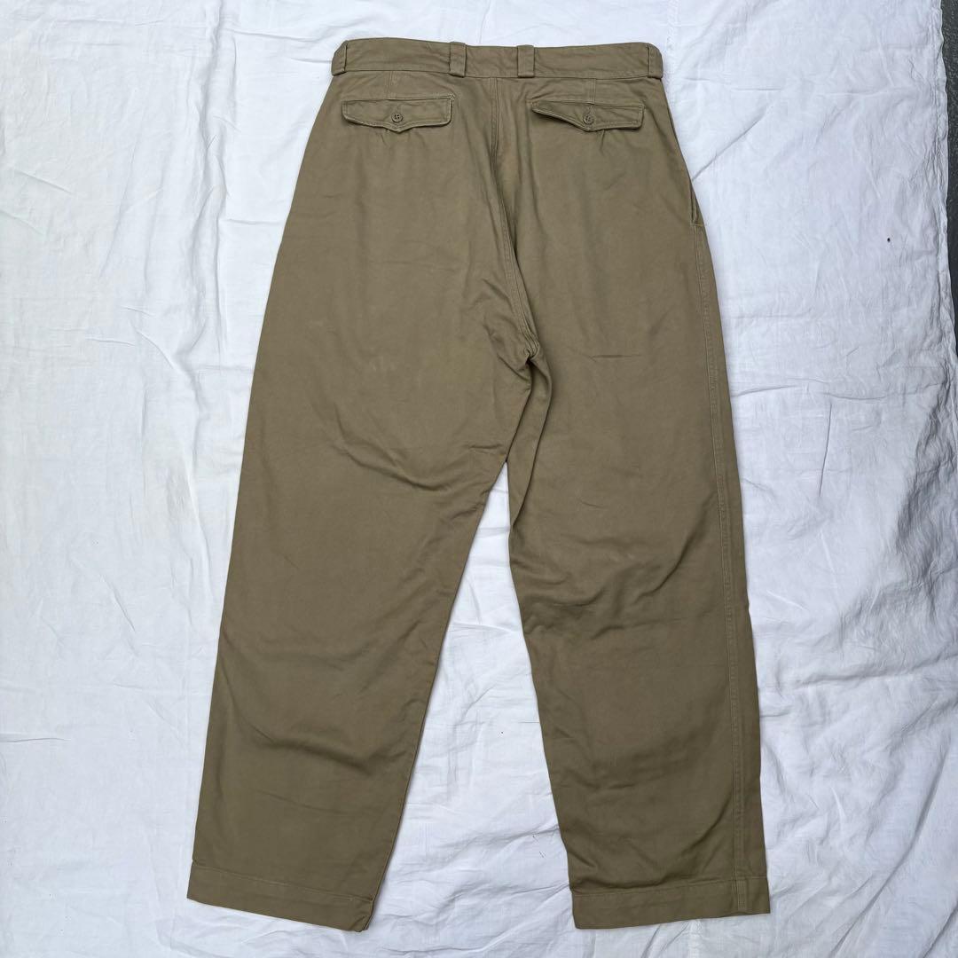 50s〜60s フランス軍m52 チノパン　後期　フレンチ　ビンテージ　ユーロ