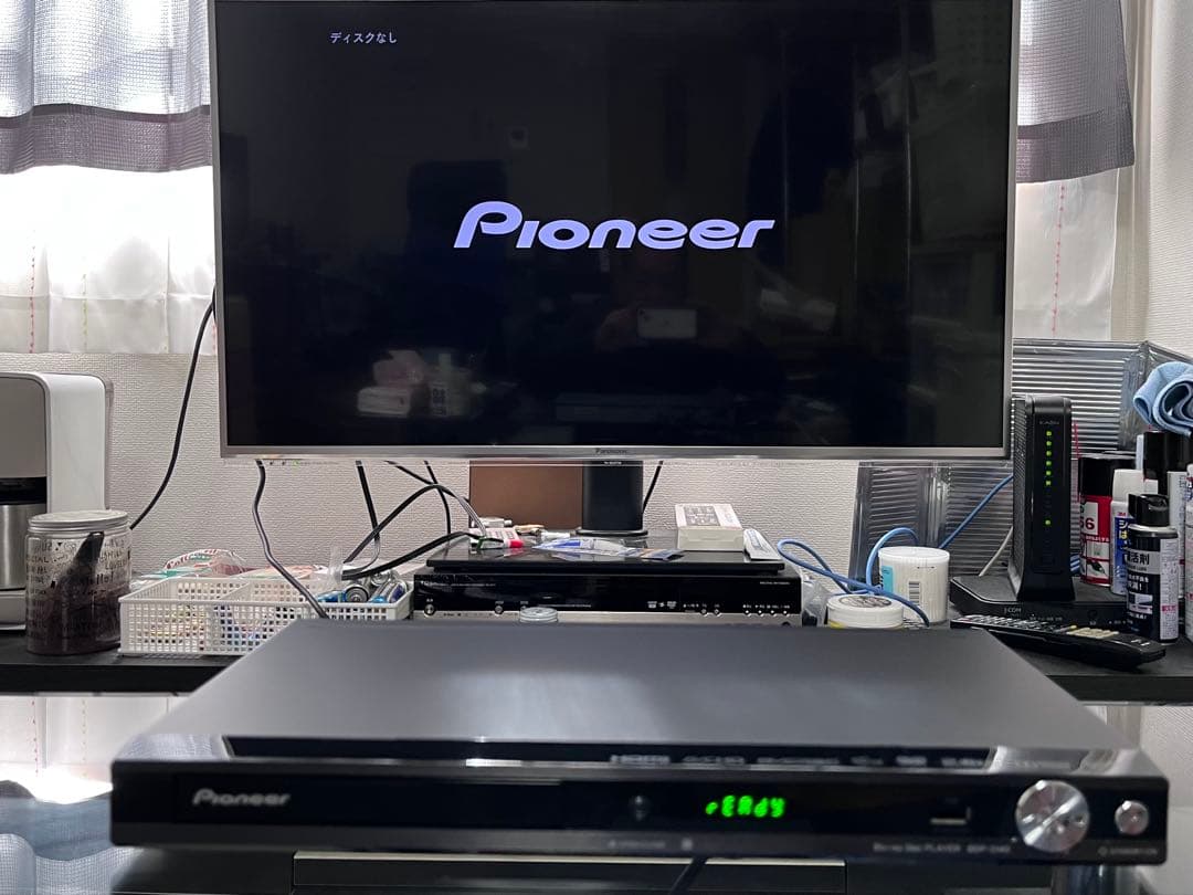 美品　新品リモコン　パイオニア　ブルーレイプレイヤー　BDP-3140-K