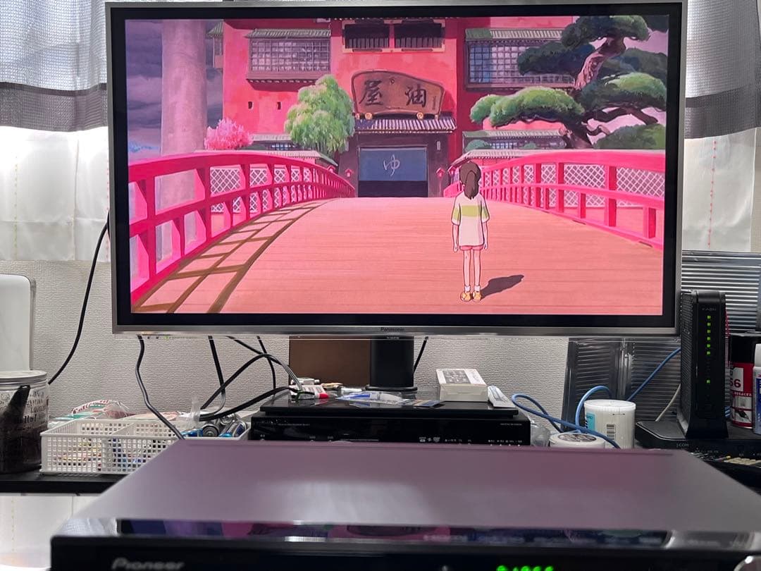 美品　新品リモコン　パイオニア　ブルーレイプレイヤー　BDP-3140-K