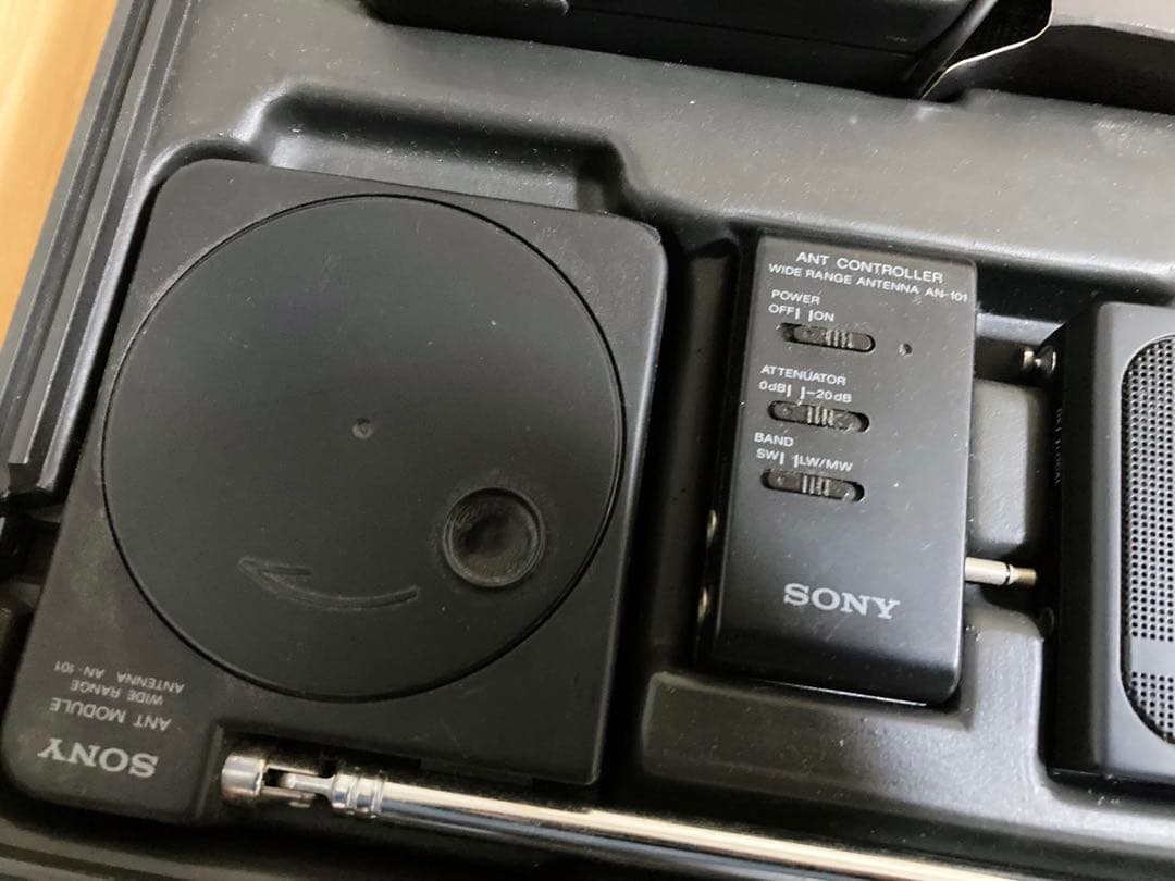 【動作確認】SONY ICF-SW1S FMステレオシンセサイザーレシーバー