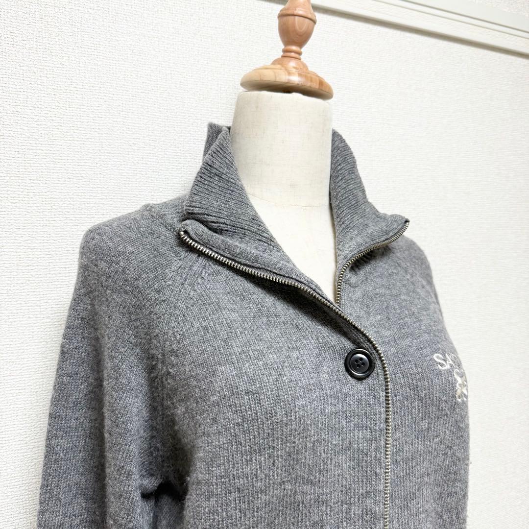 美品 SATUR レディース カシミヤ セーター 冬 暖かい 上着 旅行　M