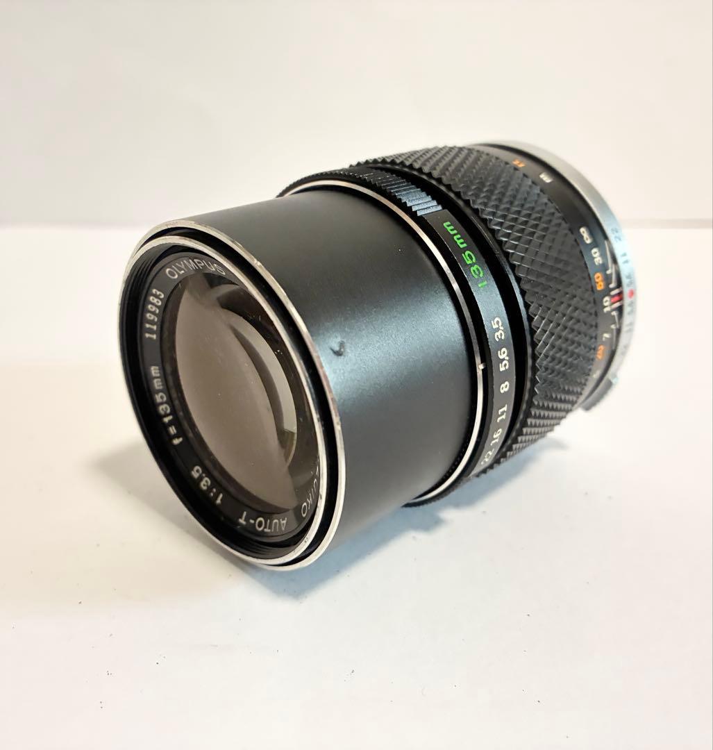 オリンパス　OM-1、OM-10、 レンズ135mm f3.5 ズイコー　セット