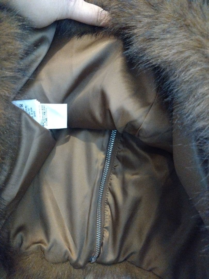 MURUA❤️MIXフェイクファーブルゾン・ブラウン