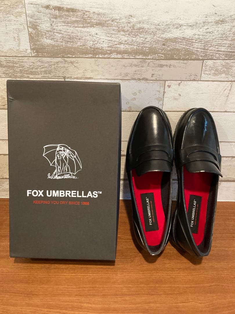【お値下げ】FOX UMBRELLAS レインローファー　UK6