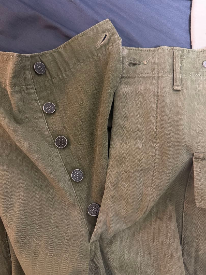 40s 米軍実物　M-43 hbt パンツ　30✖︎33