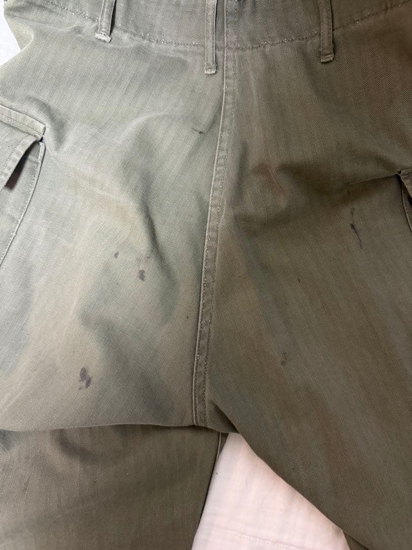 40s 米軍実物　M-43 hbt パンツ　30✖︎33