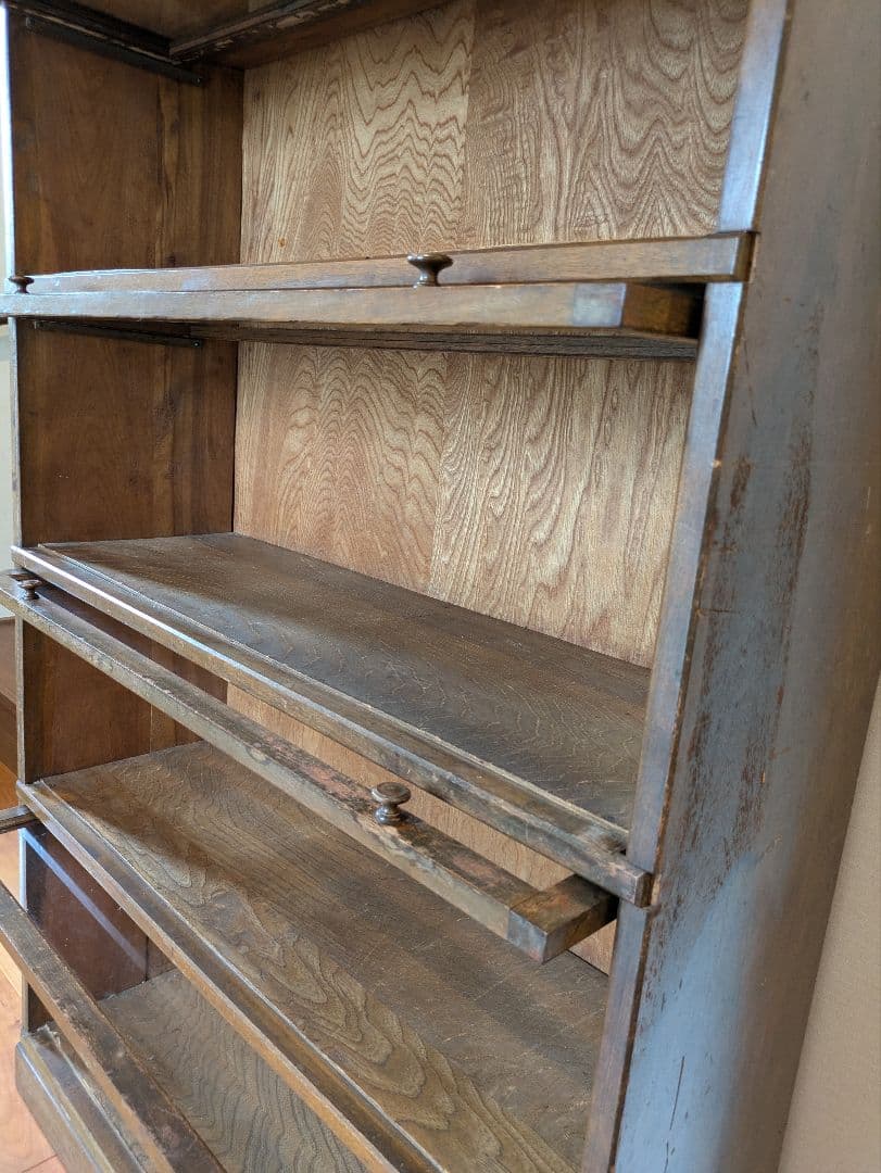 アンティーク　スタッキングブックケース