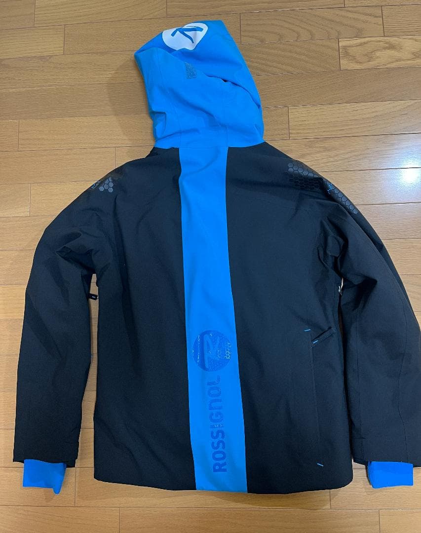17-18 ROSSIGNOL HERO JACKET/PANTS 黒青Mサイズ
