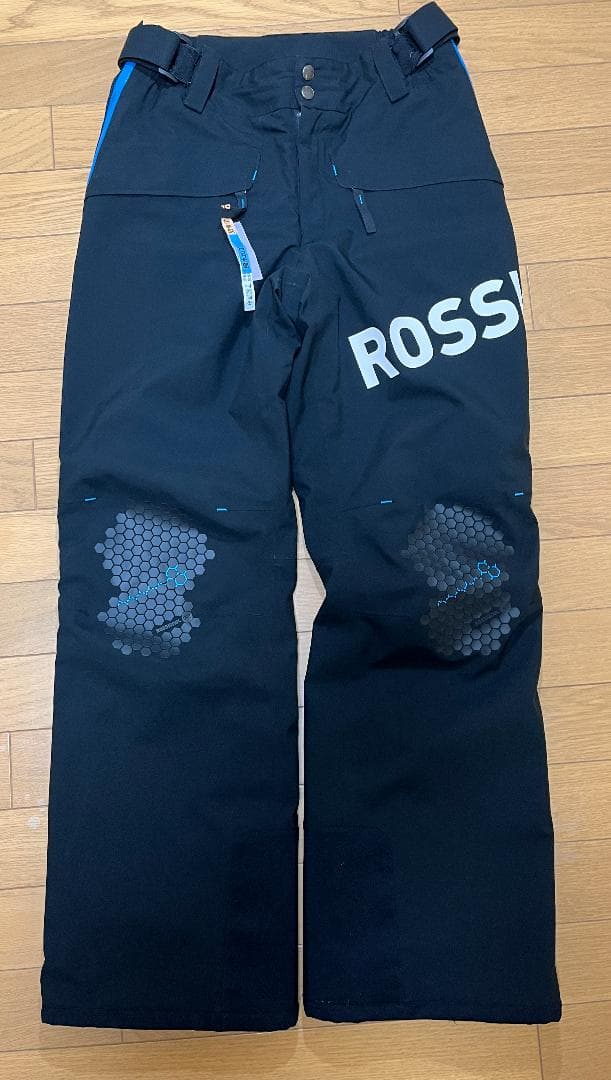 17-18 ROSSIGNOL HERO JACKET/PANTS 黒青Mサイズ