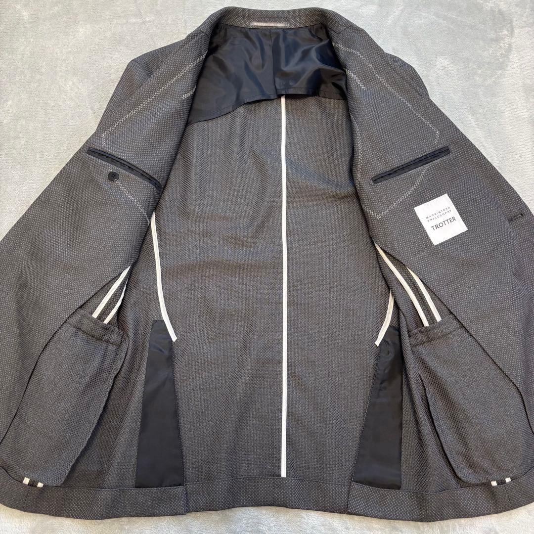 3ピース✨マッキントッシュフィロソフィー TROTTER スーツ 洗える 2B