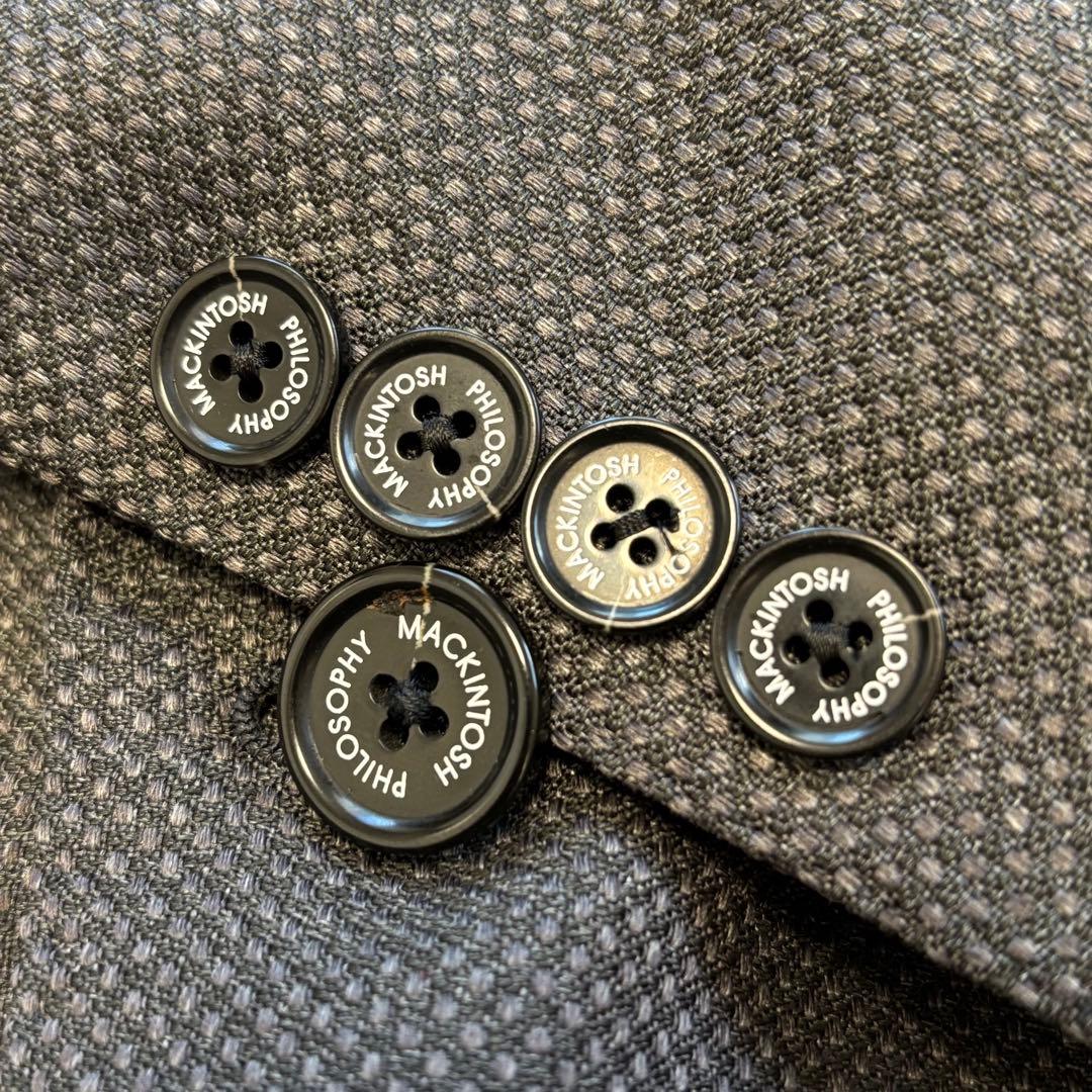 3ピース✨マッキントッシュフィロソフィー TROTTER スーツ 洗える 2B