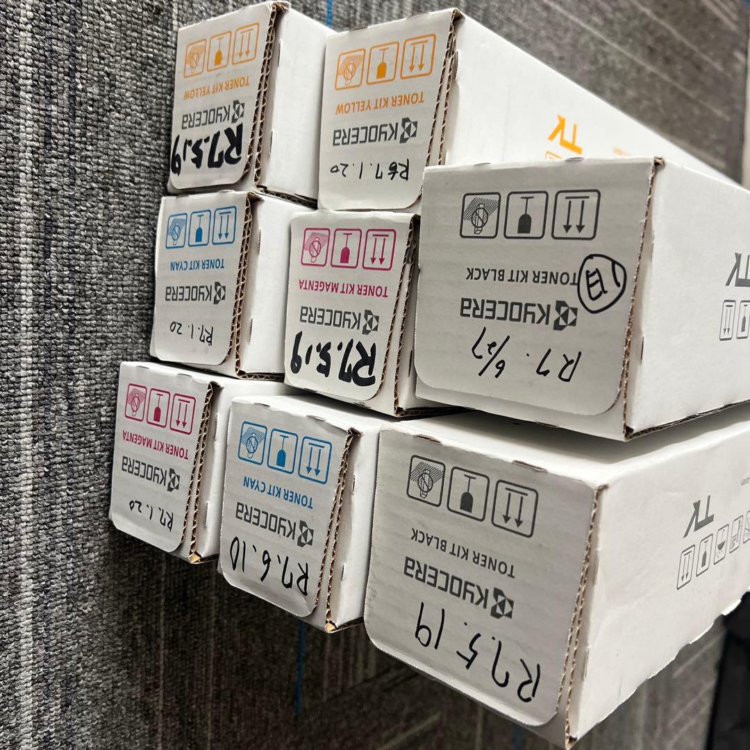 書き込み有り★KYOCERA 8点トナーカートリッジセット TK-8801