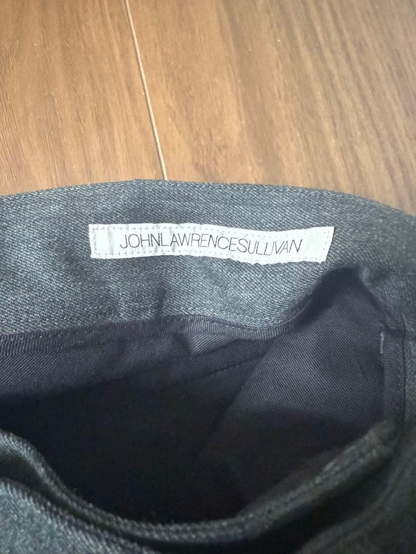 JOHN LAWRENCE SULLIVAN グレー ワイドスラックス　44