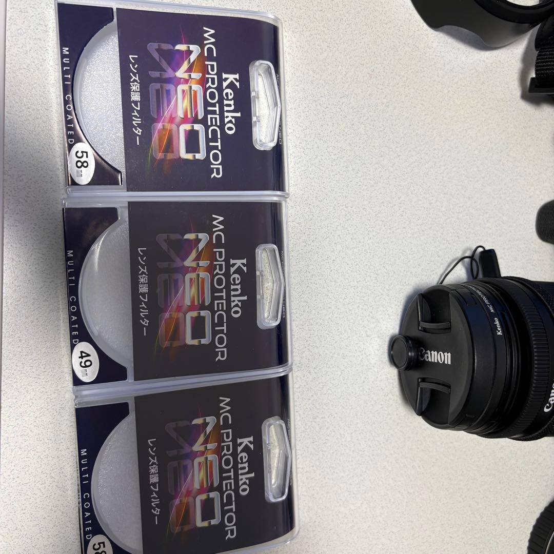 CanonEOSKissX9i ダブルズームキット 買い足したグッズ 箱あり
