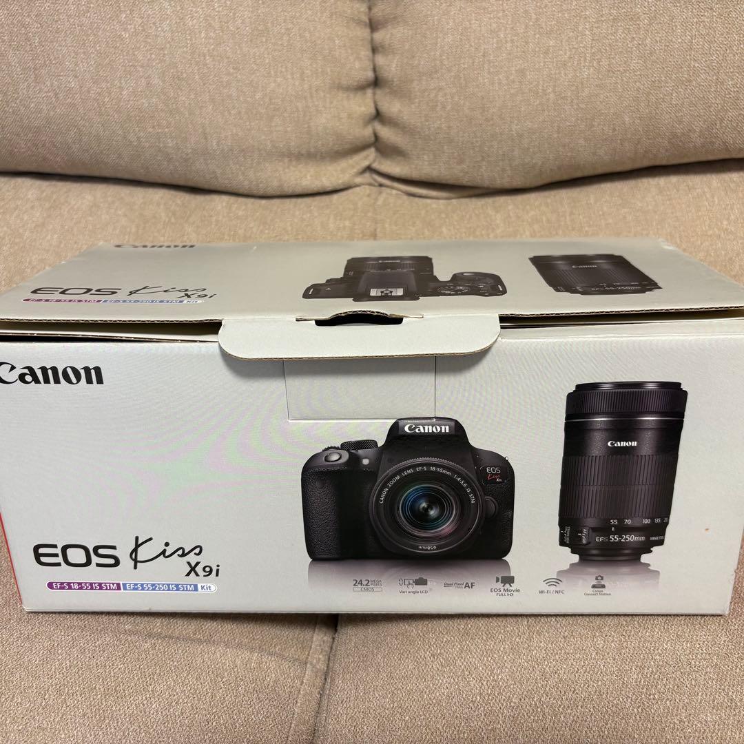 CanonEOSKissX9i ダブルズームキット 買い足したグッズ 箱あり