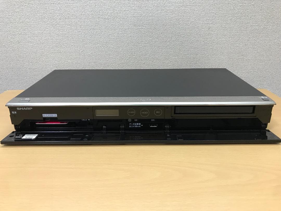シャープ ブルーレイレコーダー 「BD-W1600」 動作品