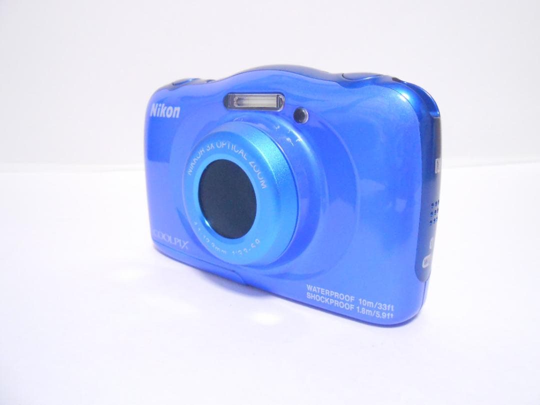 【お値下げ歓迎・極美品】　ニコン　Nikon COOLPIX W100 ブルー