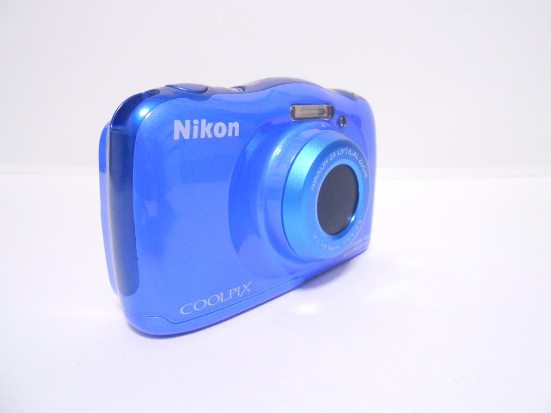 【お値下げ歓迎・極美品】　ニコン　Nikon COOLPIX W100 ブルー