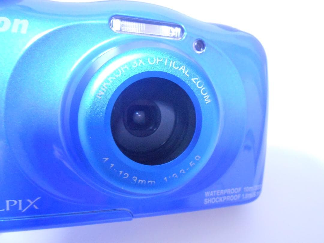 【お値下げ歓迎・極美品】　ニコン　Nikon COOLPIX W100 ブルー