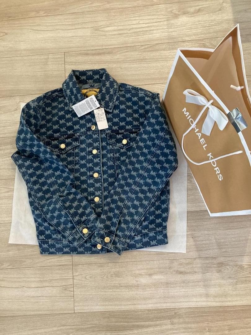 《新品》MICHAEL KORS　MKロゴ　デニムジャケット