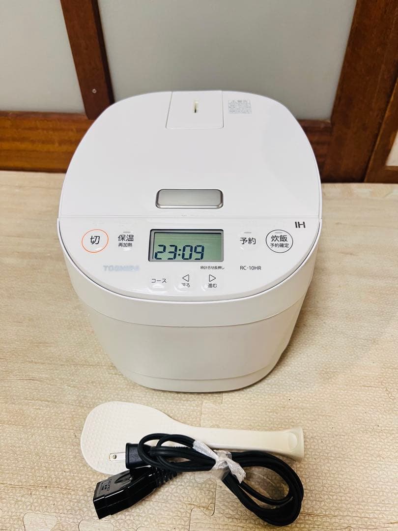 TOSHIBA RC-10HR IH炊飯ジャー炊飯器5.5合炊き