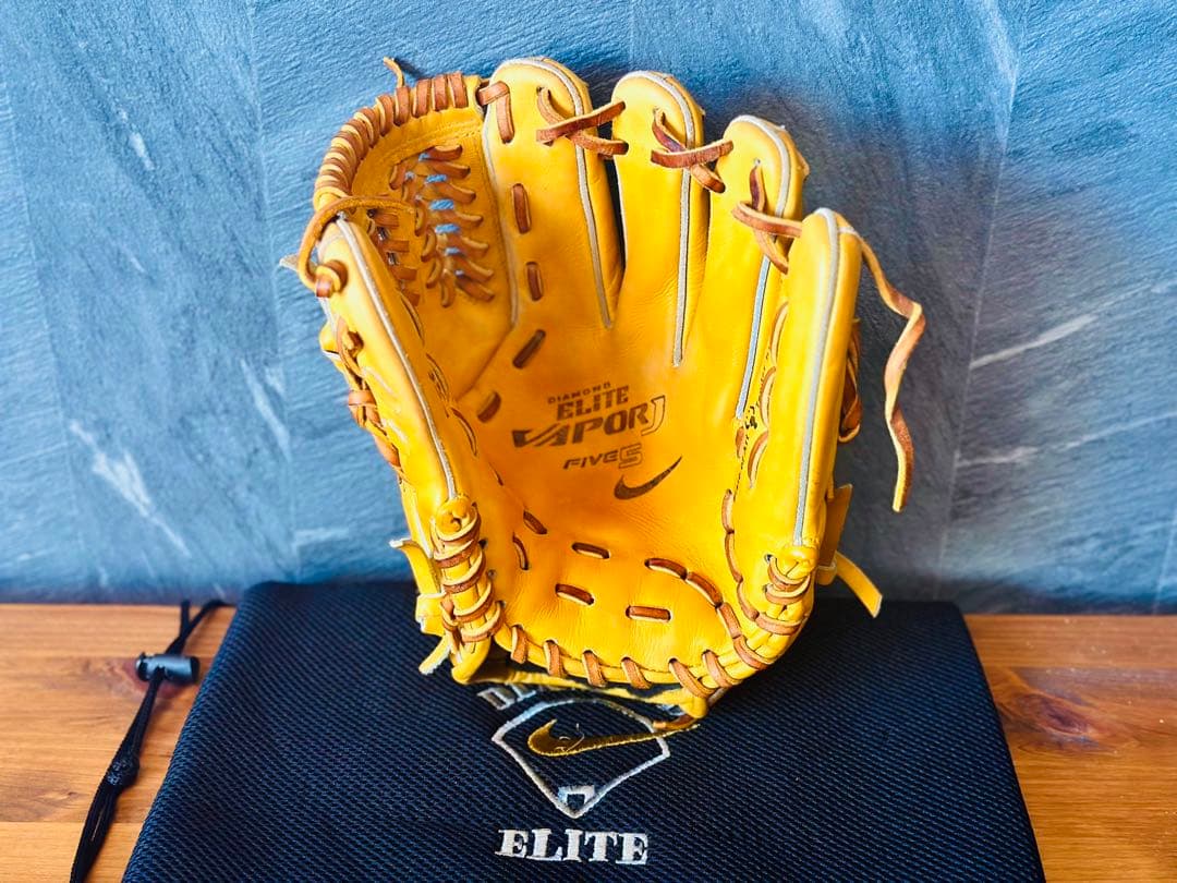 美品 NIKE ナイキ 硬式 内野用 グラブ Kip 最高グレード品 超希少品