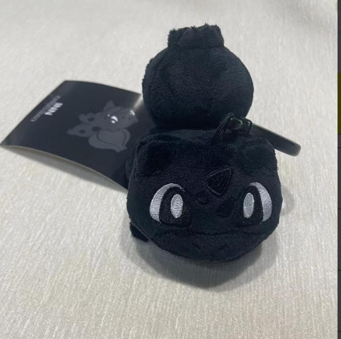 FRAGMENT×POKÉMON ブラック フシギダネ ぬいぐるみキーホルダー