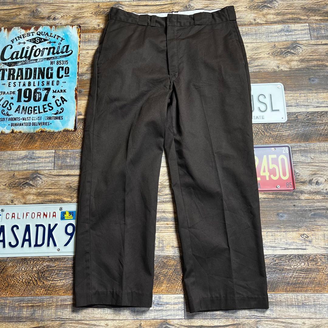 h*o様 80s USA製 Dickies ワークパンツ TALONジップ W3