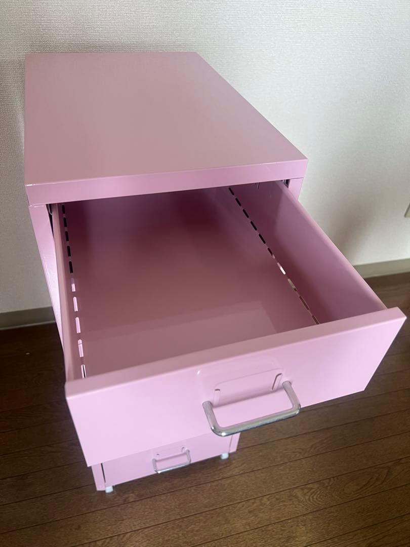 IKEA HELMER ヘルメル 6段チェスト ピンク｜廃盤レアカラー