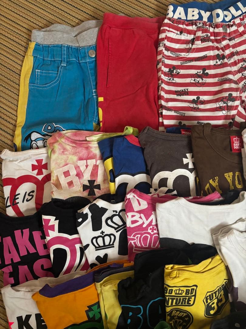 BABYDOLL キッズ服 セット まとめ売り　120〜130 35枚