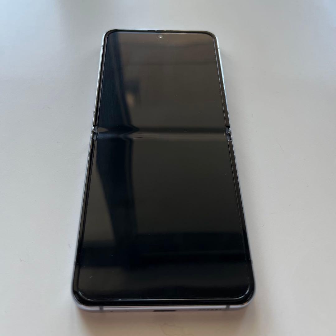 【美品】256GBギャラクシーZ FLIP4 SIMフリーブルーカラー