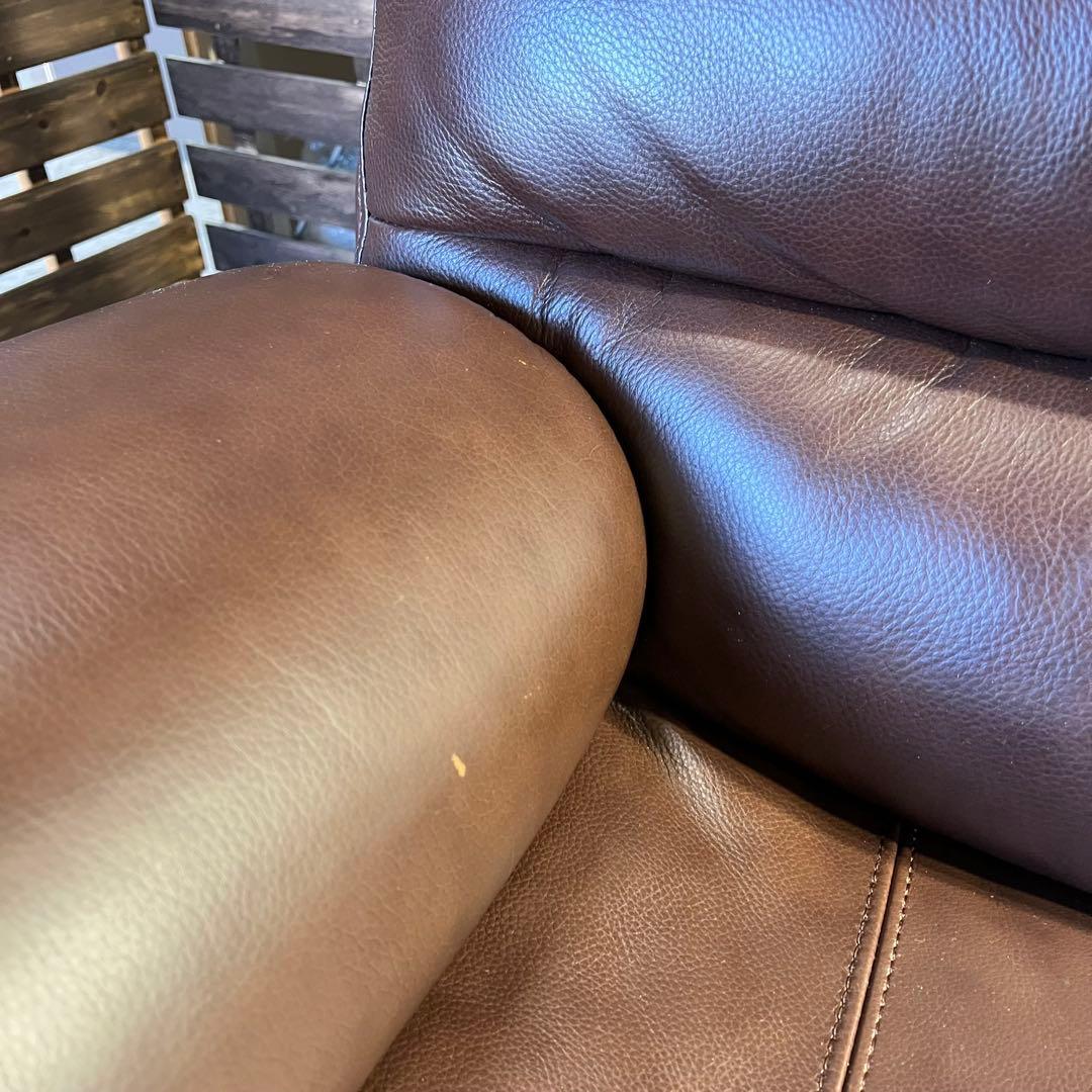 G223⭐︎ 電動リクライニングソファ　ニトリ　2人掛け　ブラウン