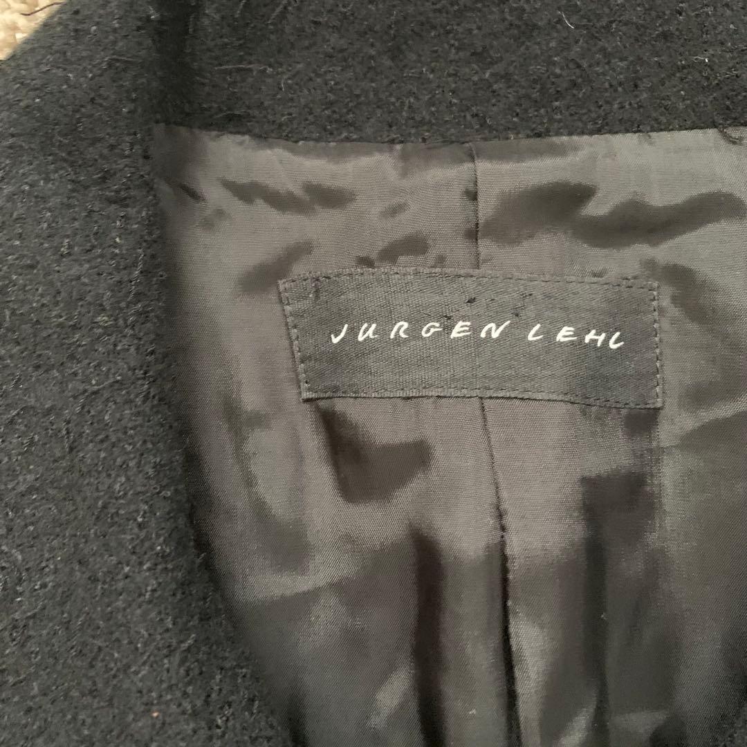 haru 　ヨーガンレール　シルク混　ジャケット　黒　コート　テーラード